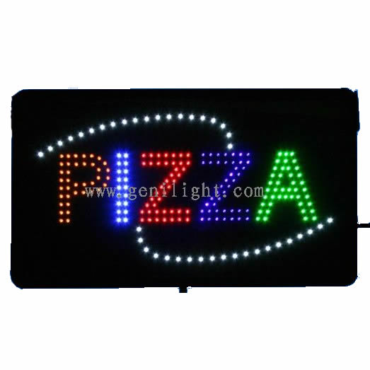 LED Sign Pizza