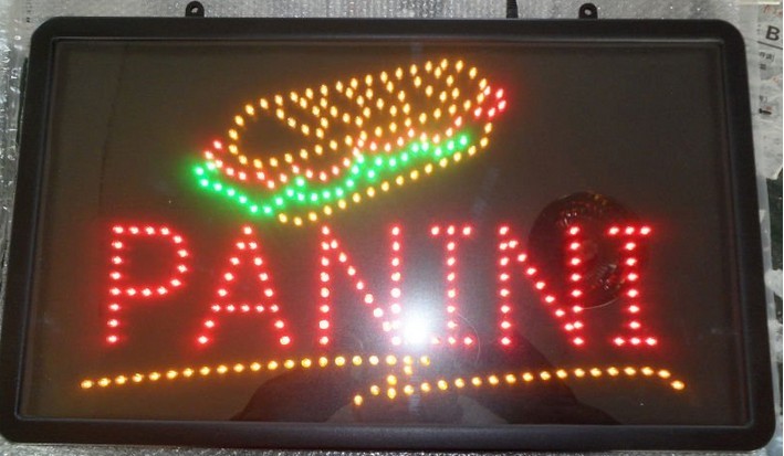 Panini LED Sign