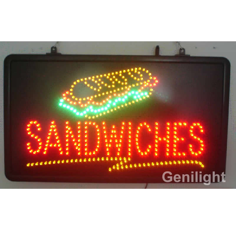 LED Sign Sandwiches