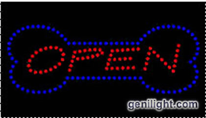 LED Sign Open